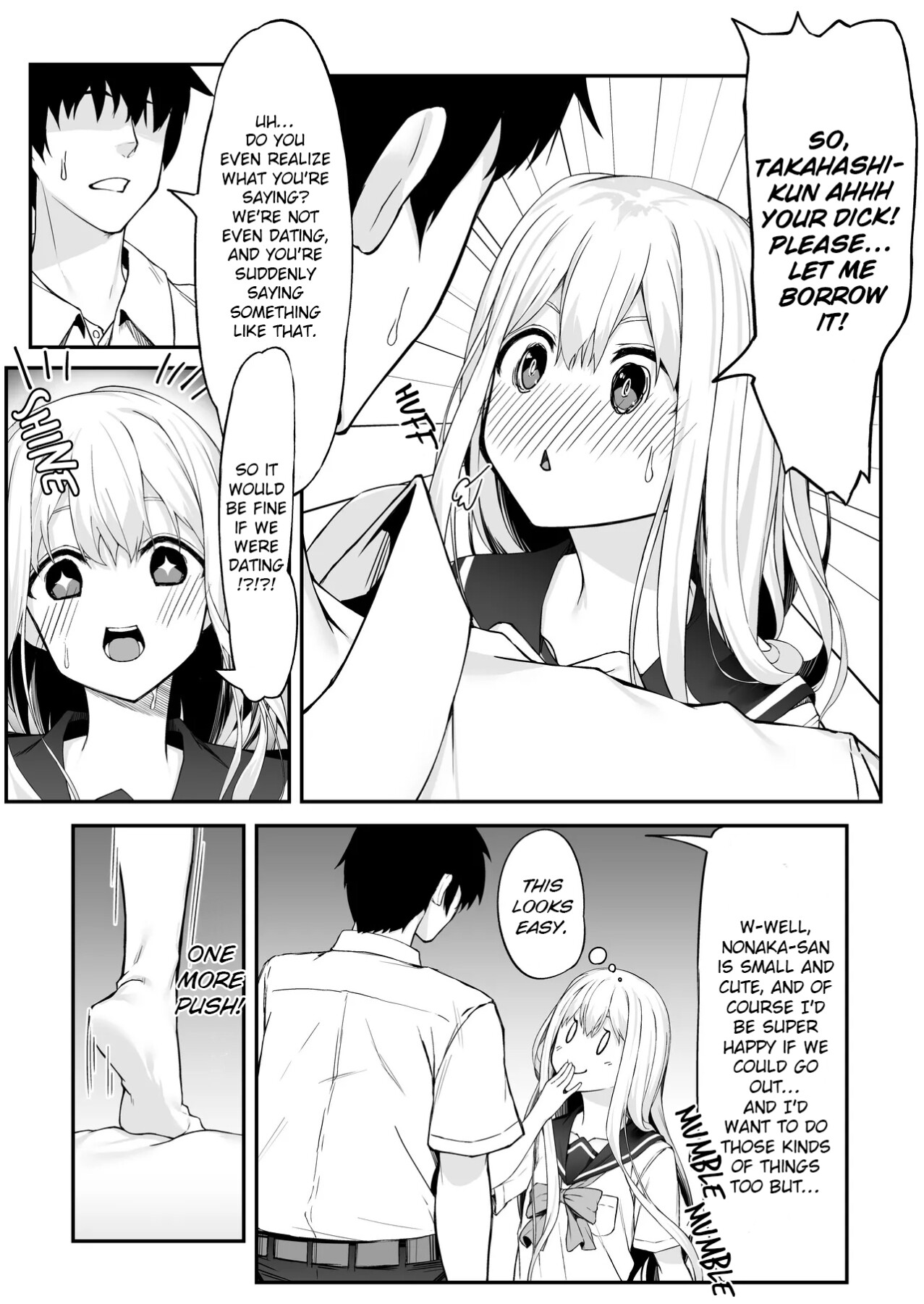 Hentai Manga Comic-Takahashi-kun , please lend me your penis!-Read-15